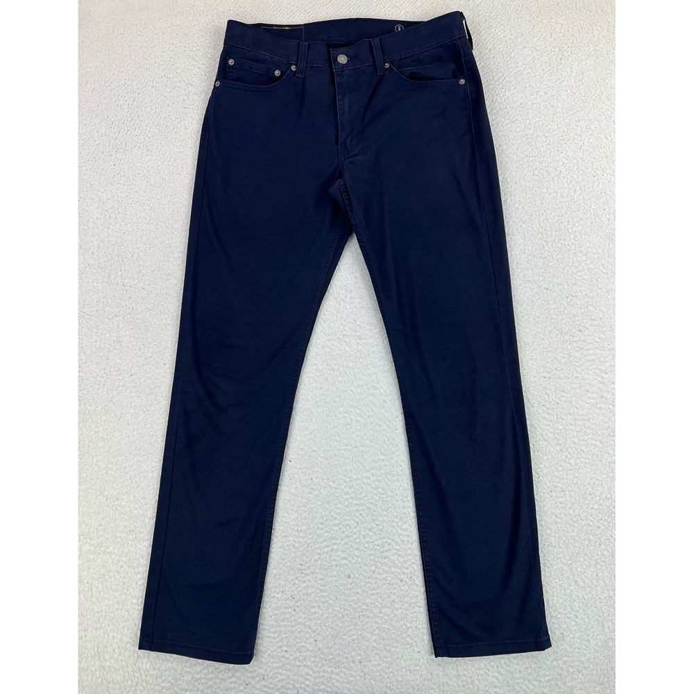 Levis 511 Jeans Mens 32x32 Blue Slim Tapered Stretch Denim Dark Wash Pants